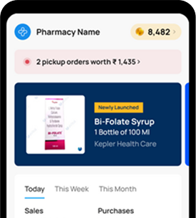 eVitalRx App - Dashboard